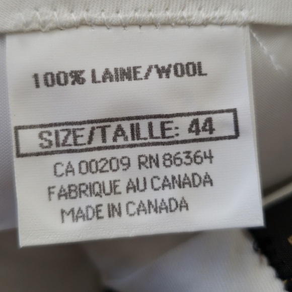 DESIGN II mens tan formal pleated pants - Picture 4 of 6